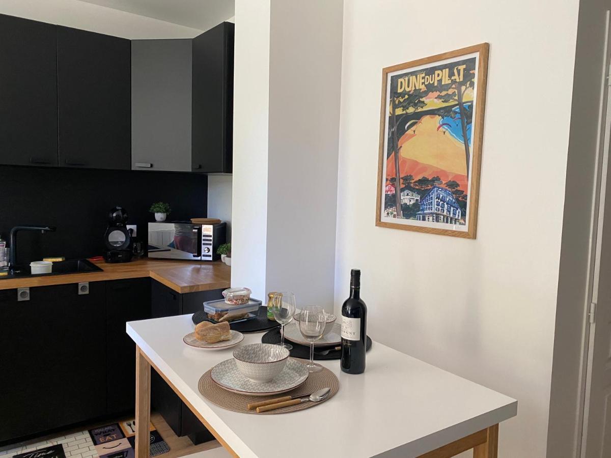 Charmant T2 Avec Exterieur Villa Deganne Arcachon Eksteriør bilde