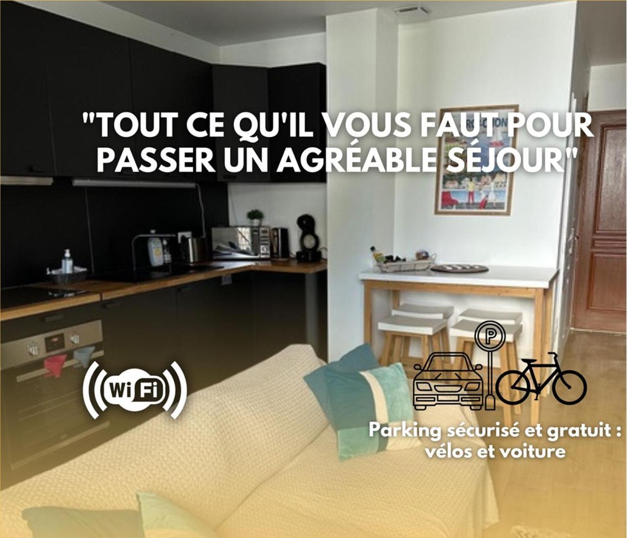 Charmant T2 Avec Exterieur Villa Deganne Arcachon Eksteriør bilde